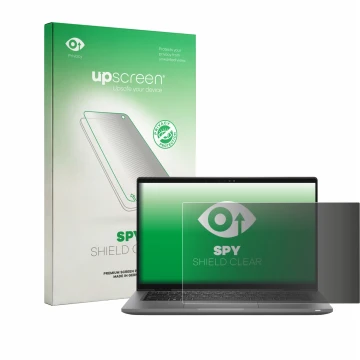 Front side of a product packaging with the brand logo upscreen. Next to it is the device Dell Latitude 14 7430 shown with the 