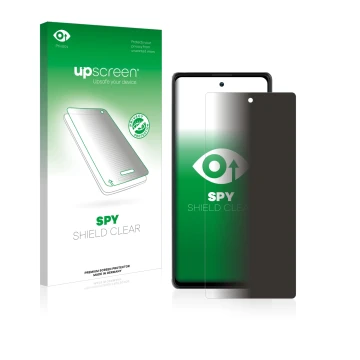 Front side of a product packaging with the brand logo upscreen. Next to it is the device Blackview A100 shown with the corresp