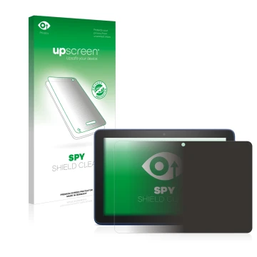 Front side of a product packaging with the brand logo upscreen. Next to it is the device Amazon Fire HD 8 2022 shown with the 