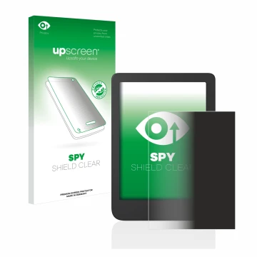 Front side of a product packaging with the brand logo upscreen. Next to it is the device Tolino Shine 4 shown with the corresp