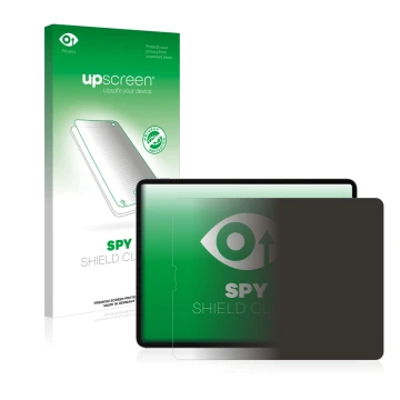 Front side of a product packaging with the brand logo upscreen. Next to it is the device Apple iPad Pro 12.9