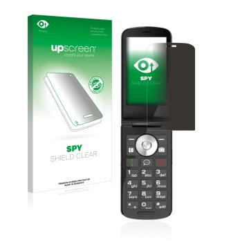 Front side of a product packaging with the brand logo upscreen. Next to it is the device Emporia TOUCHsmart.2 shown with the c