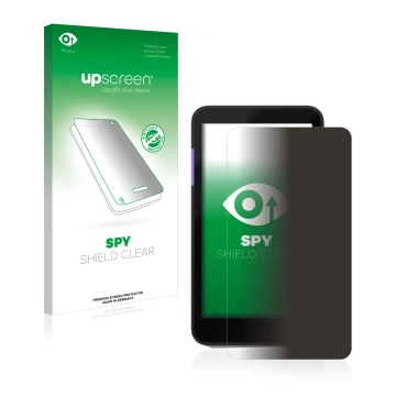 Front side of a product packaging with the brand logo upscreen. Next to it is the device Zettle Terminal (by Paypal) shown wit