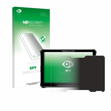 Front side of a product packaging with the brand logo upscreen. Next to it is the device Dell Latitude 7230 Rugged Extreme sho