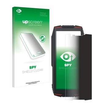 Front side of a product packaging with the brand logo upscreen. Next to it is the device Cubot King Kong Mini 3 shown with the