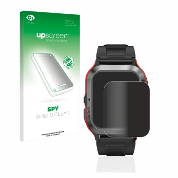 Front side of a product packaging with the brand logo upscreen. Next to it is the device Kospet Tank M2 shown with the corresp