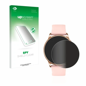 Front side of a product packaging with the brand logo upscreen. Next to it is the device Levowatch F2 shown with the correspon