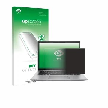 Front side of a product packaging with the brand logo upscreen. Next to it is the device HP Zbook Firefly 14 G9 shown with the