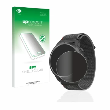 Front side of a product packaging with the brand logo upscreen. Next to it is the device Coros Apex 2 Pro shown with the corre