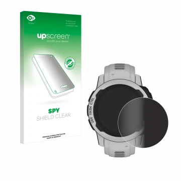 Front side of a product packaging with the brand logo upscreen. Next to it is the device Garmin Instinct 2S Solar (40 mm) show