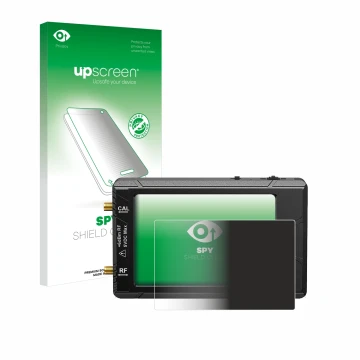 Front side of a product packaging with the brand logo upscreen. Next to it is the device tinySA ultra spectrum analyser shown 