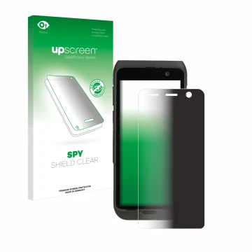 Front side of a product packaging with the brand logo upscreen. Next to it is the device Honeywell CT47 shown with the corresp