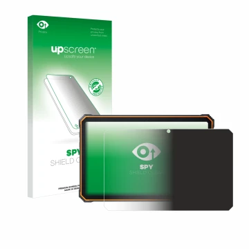 Front side of a product packaging with the brand logo upscreen. Next to it is the device Blackview Active 8 Pro 10.36