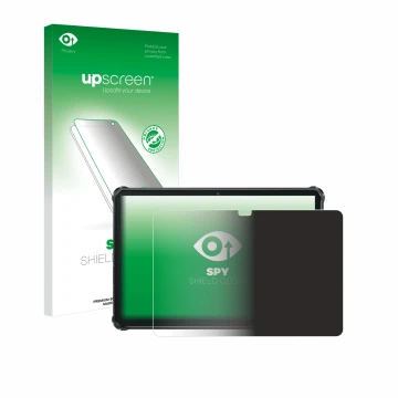 Front side of a product packaging with the brand logo upscreen. Next to it is the device Oukitel RT7 Titan shown with the corr