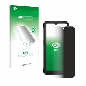 Front side of a product packaging with the brand logo upscreen. Next to it is the device Blackview BV6200 shown with the corre