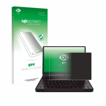 Front side of a product packaging with the brand logo upscreen. Next to it is the device GPD Win Max 2 2023 shown with the cor