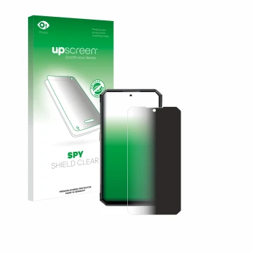 Front side of a product packaging with the brand logo upscreen. Next to it is the device Oukitel WP30 Pro shown with the corre