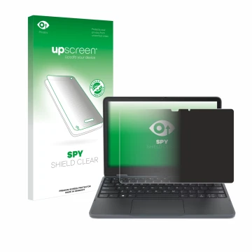 Front side of a product packaging with the brand logo upscreen. Next to it is the device Lenovo 300w Yoga 11