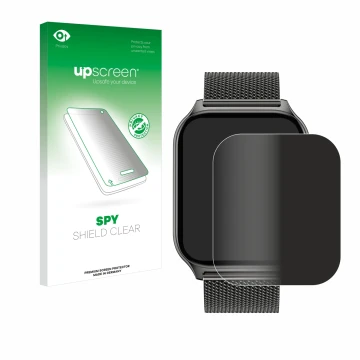 Front side of a product packaging with the brand logo upscreen. Next to it is the device Popglory P95 2