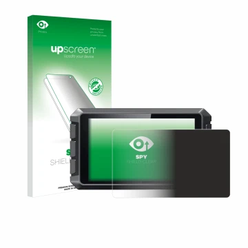 Front side of a product packaging with the brand logo upscreen. Next to it is the device Creality Sonic Pad shown with the cor