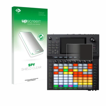 Front side of a product packaging with the brand logo upscreen. Next to it is the device Akai Force shown with the correspondi