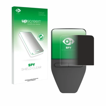Front side of a product packaging with the brand logo upscreen. Next to it is the device Trezor Safe 3 shown with the correspo