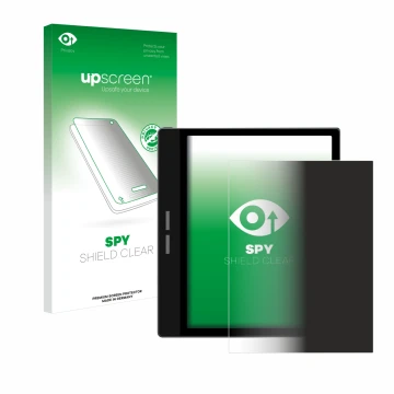 Front side of a product packaging with the brand logo upscreen. Next to it is the device Bigme B751C shown with the correspond