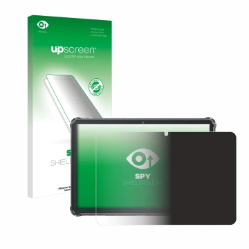 Front side of a product packaging with the brand logo upscreen. Next to it is the device Oukitel RT8 shown with the correspond