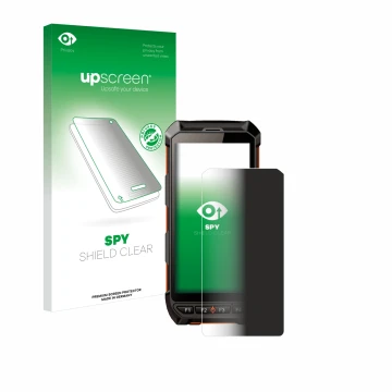 Front side of a product packaging with the brand logo upscreen. Next to it is the device iDTronic C9 RED shown with the corres