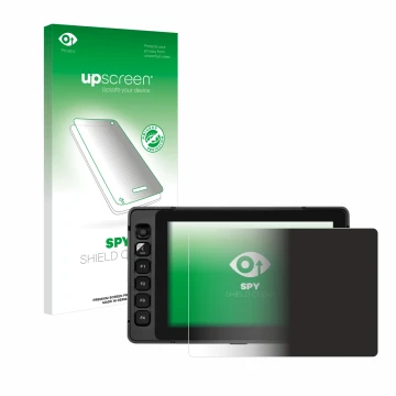 Front side of a product packaging with the brand logo upscreen. Next to it is the device SmallHD Ultra 7 shown with the corres
