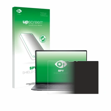 Front side of a product packaging with the brand logo upscreen. Next to it is the device Dell Latitude 9450 2-in-1 shown with 