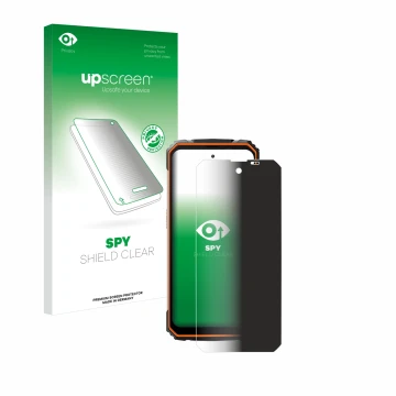 Front side of a product packaging with the brand logo upscreen. Next to it is the device Blackview BV8100 shown with the corre