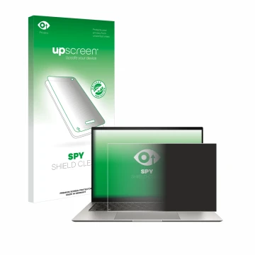 Front side of a product packaging with the brand logo upscreen. Next to it is the device ASUS ZenBook S 13 OLED UX5304 shown w