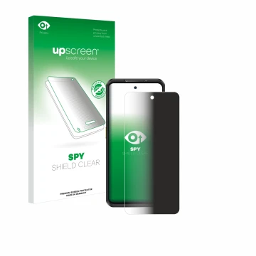 Front side of a product packaging with the brand logo upscreen. Next to it is the device Ulefone Armor 25T Pro shown with the 
