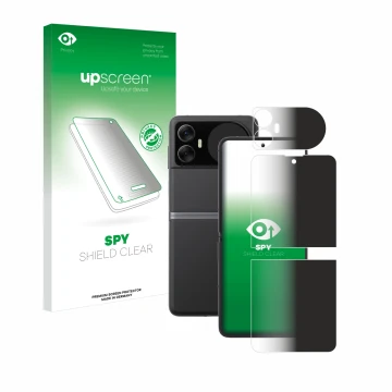 Front side of a product packaging with the brand logo upscreen. Next to it is the device Blackview Hero 10 (Front+Back) shown 