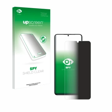Front side of a product packaging with the brand logo upscreen. Next to it is the device Oukitel C50 shown with the correspond
