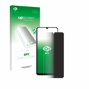 Front side of a product packaging with the brand logo upscreen. Next to it is the device realme C61 shown with the correspondi