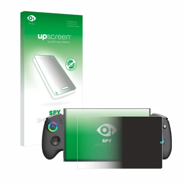 Front side of a product packaging with the brand logo upscreen. Next to it is the device OneXPlayer X1 Mini shown with the cor