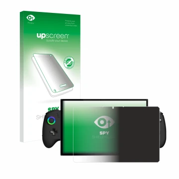 Front side of a product packaging with the brand logo upscreen. Next to it is the device OneXPlayer X1 shown with the correspo
