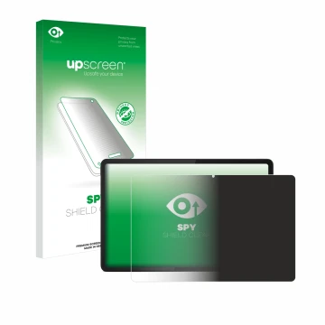 Front side of a product packaging with the brand logo upscreen. Next to it is the device Lenovo Tab K11 shown with the corresp