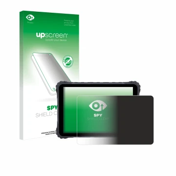 Front side of a product packaging with the brand logo upscreen. Next to it is the device Topicon MDT865 shown with the corresp