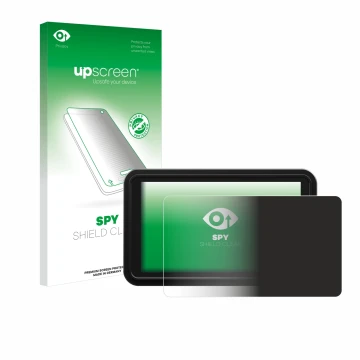 Front side of a product packaging with the brand logo upscreen. Next to it is the device Atomos Shinobi 2 shown with the corre