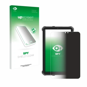 Front side of a product packaging with the brand logo upscreen. Next to it is the device Oukitel RT3 Pro shown with the corres
