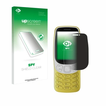 Front side of a product packaging with the brand logo upscreen. Next to it is the device Nokia 3210 shown with the correspondi