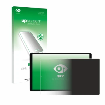 Front side of a product packaging with the brand logo upscreen. Next to it is the device Pixpeak M820 10.1