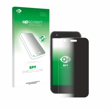 Front side of a product packaging with the brand logo upscreen. Next to it is the device Soyes XS12 shown with the correspondi