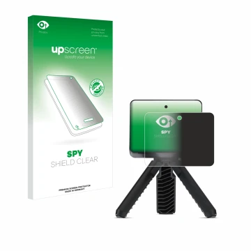 Front side of a product packaging with the brand logo upscreen. Next to it is the device Garmin Approach R10 shown with the co