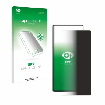 Front side of a product packaging with the brand logo upscreen. Next to it is the device ZTE Nubia Red Magic 10 Pro+ shown wit