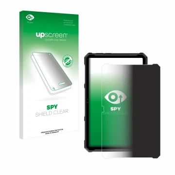 Front side of a product packaging with the brand logo upscreen. Next to it is the device Ulefone Armor Pad 4 Ultra shown with 