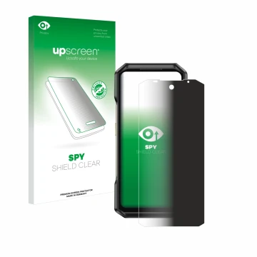Front side of a product packaging with the brand logo upscreen. Next to it is the device Ulefone Armor 27 shown with the corre
